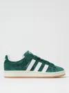Adidas Originals Campus 80s Leather-trimmed Suede Sneakers In Green