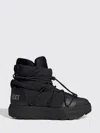Adidas Originals X Moon Boot Quilted Lace-up Ace Boots In Black