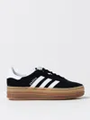 Adidas Originals Gazelle Bold Lace-up Sneakers In 黑色