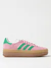 Adidas Originals Gazelle Bold Suede Sneakers In Pink