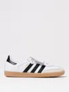 Adidas Originals Samba Lt Leather Low-top Sneakers In White