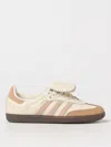 Adidas Originals Woman Sneakers Beige Size 6 Leather In White