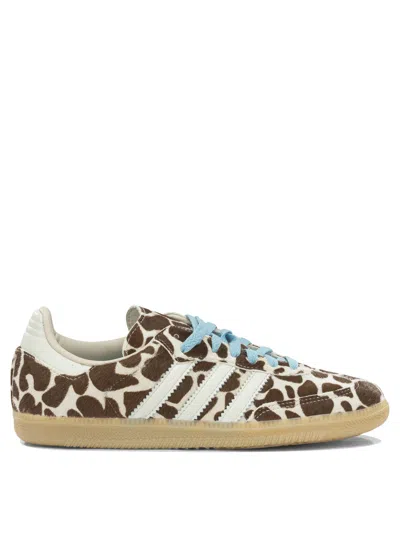 Adidas Originals Samba Og In Crystal Linen/ivory/gum 3
