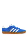 Adidas Originals Striped Suede Low Top Sneakers In Blue