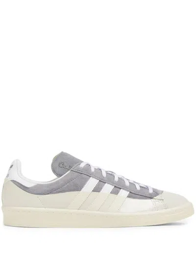 Adidas Originals Lace-up Panelled Sneakers In Greywhite