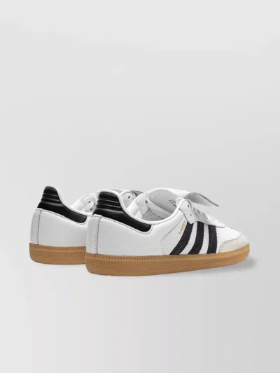 Adidas Originals Sneakers Logo Stripes Oversize Tongue In Grey