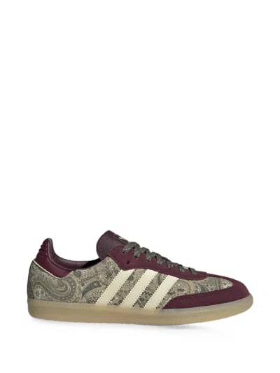 Adidas Originals Samba Og Paisley-print Sneakers In Purple