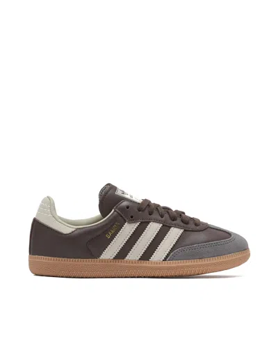 Adidas Originals Sneakers Samba Og Brown Putgre Goldmt