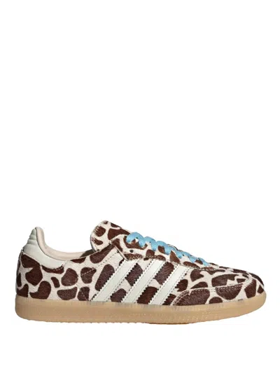 Adidas Originals Sneakers Samba Og In Cavallino Maculato In Brown