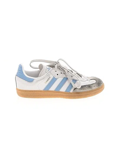 Pre-owned Adidas Originals Kids' Sneakers In Silver
