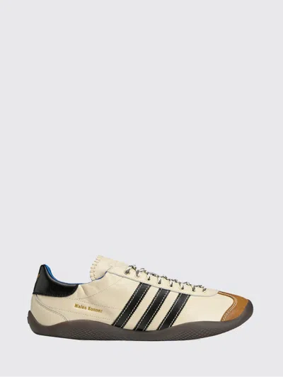 Adidas Originals Adidas By Wales Bonner Luxury Leather Sneakers For Men In Neutral