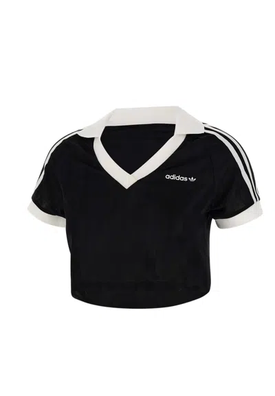 Adidas Originals Soccer Top In Black