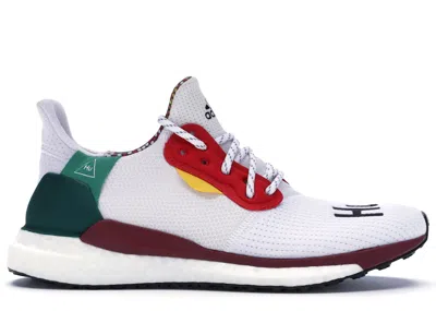 Pre-owned Adidas Originals Solar Hu Glide (women's) Sneakers In White/red/yellow In Multi