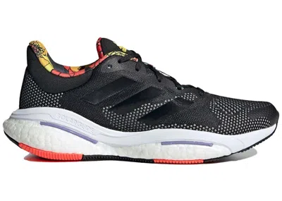 Pre-owned Adidas Originals Solarglide 5 Black Purple (women's) Sneakers In Core Black/solar Red