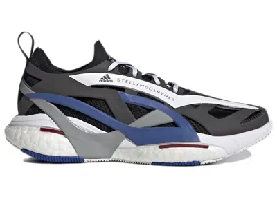 Pre-owned Adidas Originals Solarglide Stella Mccartney Black (women's) Sneakers In Core Black/power Blue/cloud White