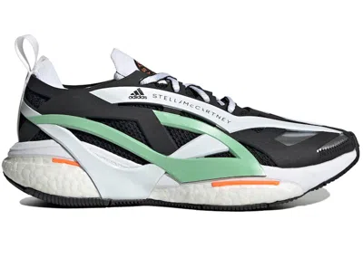 Pre-owned Adidas Originals Solarglide Stella Mccartney (women's) Sneakers In Core Black/cloud White/bliss Green