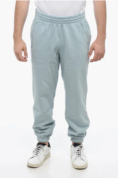 Adidas Originals Solid Color Regular Fit Joggers In Blue