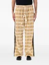 Adidas Originals Adidas X Song For The Mute Adi006 Plaid Pants In Multi