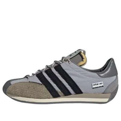 Adidas Originals Song For The Mute Country Og Low Trainers 'grey Black' In Gray