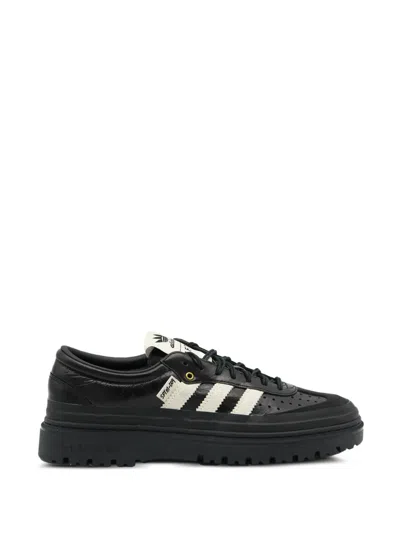 Adidas Originals Adidas X Song For The Mute Leather Samba Lx Freizeit Sneakers In Black