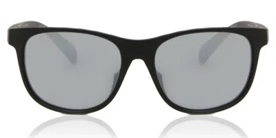 Adidas Originals Sp0022 Polarized 02c Occhiali Da Sole Neri Per Uomo In Gray
