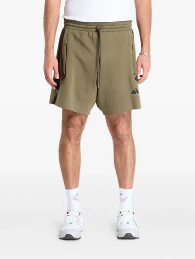 Adidas Originals Spacer Shorts In Green