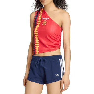 Adidas Originals Women S Spain Reconstructed Bringback Jersey Collegiate In Orange
