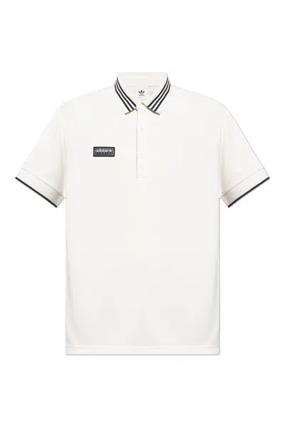 Adidas Originals Spezial Logo In White