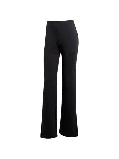 Adidas Originals Split-hem Track Pants In Black
