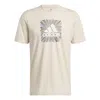 Adidas Originals Sport Optimist Sun Logo T-shirt 'sand Strata' In Neutral
