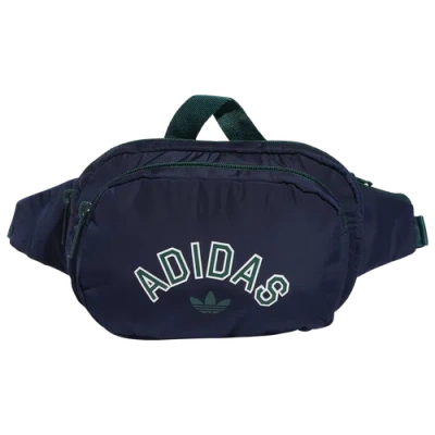Adidas Originals Sport Prep 2.0 Waist Pack In Night Indigo/dark Green