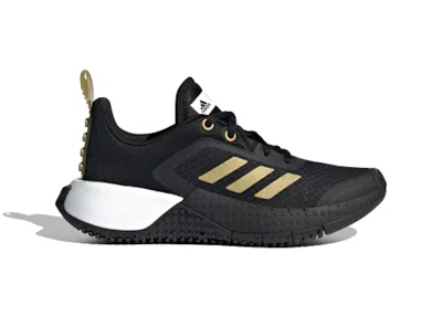 Pre-owned Adidas Originals Sport Shoe Lego Black Sneakers In Core Black/gold Metallic/cloud White In Multi