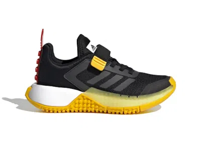 Pre-owned Adidas Originals Sport Shoe Lego Black Yellow Sneakers In Core Black/grey Six/red In Multi