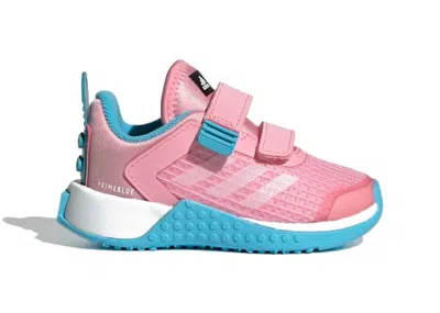 Pre-owned Adidas Originals Sport Shoe Lego Sneakers In Light Pink/footwear White/bright Cyan In Multi