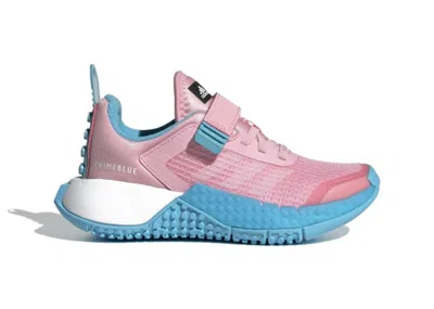 Pre-owned Adidas Originals Sport Shoe Lego Sneakers In Light Pink/footwear White/bright Cyan In Multi