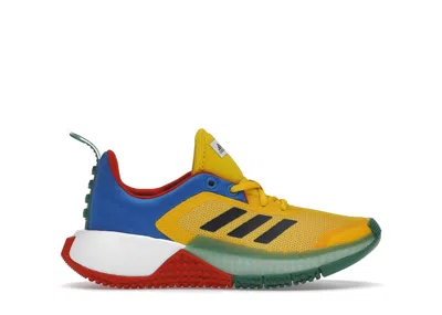Pre-owned Adidas Originals Sport Shoe Lego Yellow Sneakers In Equipment Yellow/core Black/red