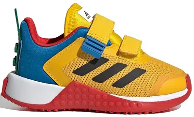Pre-owned Adidas Originals Sport Shoe Lego Yellow Sneakers In Equipment Yellow/core Black/red