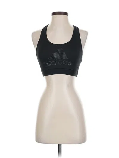 Pre-owned Adidas Originals Sports Bra In Black
