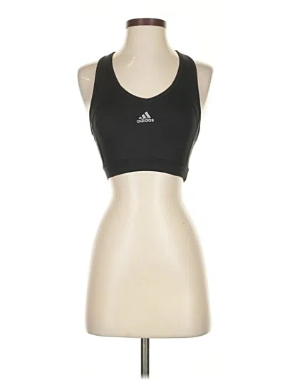Pre-owned Adidas Originals Sports Bra In Black