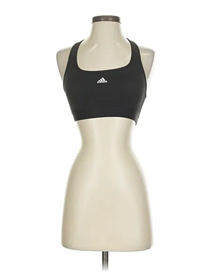 Pre-owned Adidas Originals Sports Bra In Black