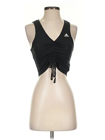 Pre-owned Adidas Originals Sports Bra In Black