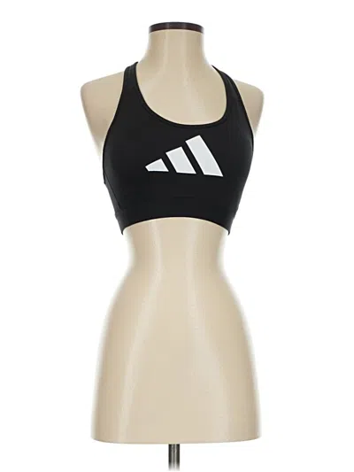 Pre-owned Adidas Originals Sports Bra In Black
