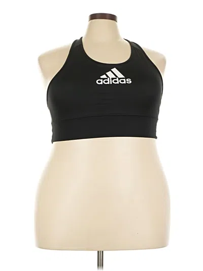 Pre-owned Adidas Originals Sports Bra In Black