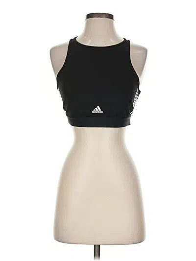 Pre-owned Adidas Originals Sports Bra In Black