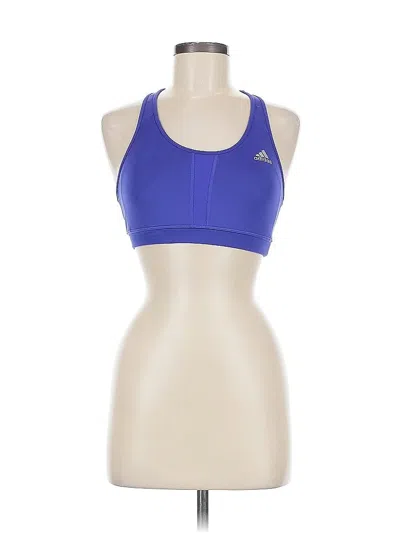 Pre-owned Adidas Originals Sports Bra In Blue