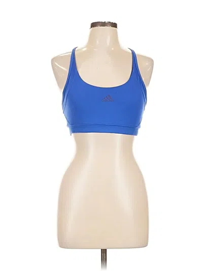 Pre-owned Adidas Originals Sports Bra In Blue
