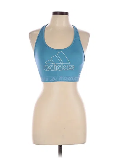 Pre-owned Adidas Originals Sports Bra In Blue