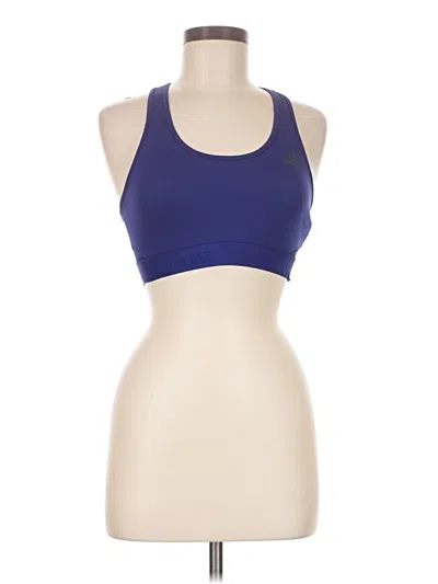 Pre-owned Adidas Originals Sports Bra In Blue