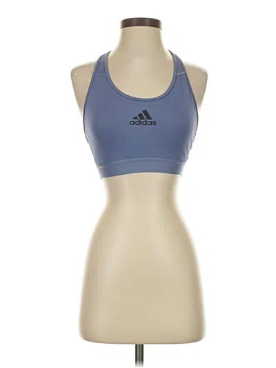 Pre-owned Adidas Originals Sports Bra In Blue