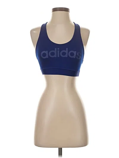Pre-owned Adidas Originals Sports Bra In Blue